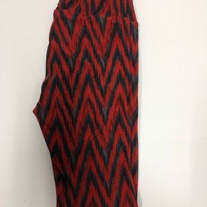 LuLaRoe Chevron Leggings-One Size NWOT